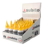 Wkłady do zniczy LED Subito S2 24 sztuki żółte