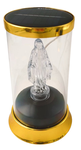 Znicz solarny LED SUBITO Maria (S026) złoty/ciepły 16 cm
