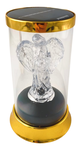 Znicz solarny LED SUBITO Anioł (S030) złoty/ciepły 16 cm