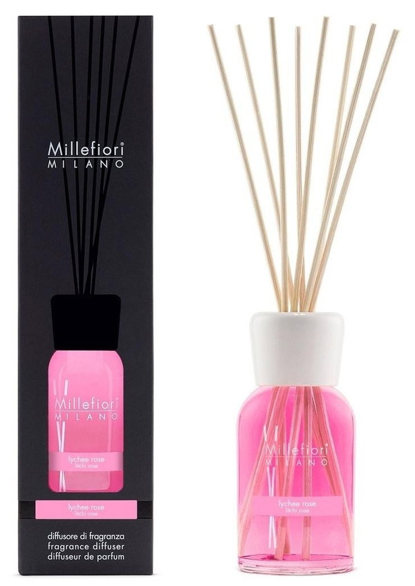 Dyfuzor pałeczki zapachowe MILLEFIORI Milano LYCHEE ROSE 250ml
