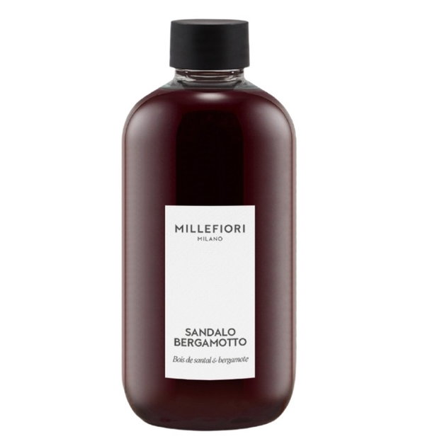 Uzupełniacz do pałeczek MILLEFIORI Milano SANDALO BERGAMOTTO 77REMSB 250ml
