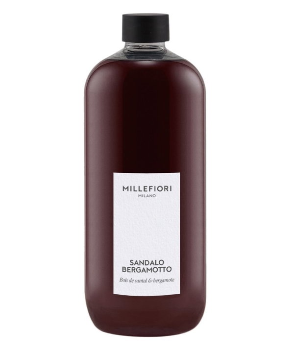 Uzupełniacz do pałeczek MILLEFIORI Milano SANDALO BERGAMOTTO 77RESB 500ml