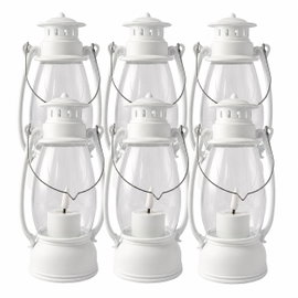 Lampa naftowa LED SUBITO KL 101 biała (298) 18cm 6 sztuk