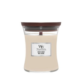 Świeca zapachowa WoodWick White Honey średnia 275g