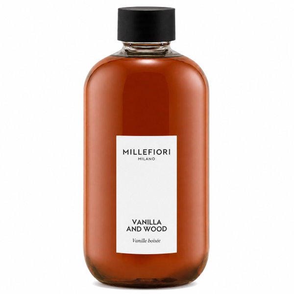 Uzupełniacz do pałeczek MILLEFIORI Milano VANILLA & WOOD 77REMDV 250ml
