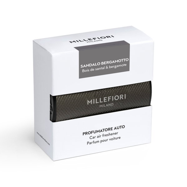 Zapach samochodowy do kratki MILLEFIORI Milano ICON SANDALO BERGAMOTTO