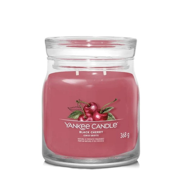 Świeca zapachowa Yankee Candle Black Cherry średnia 368g