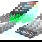 Wkłady do zniczy LED Grande Milo 12 sztuk zielone