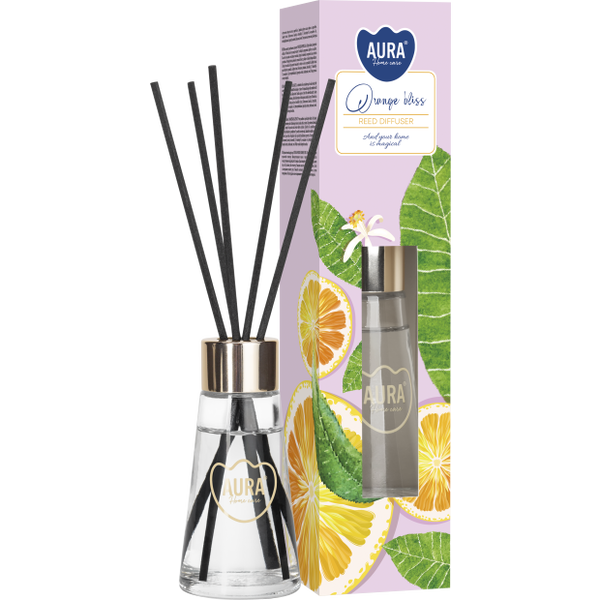 Dyfuzor zapachowy BISPOL Aura AD-001-464 (Pomarańczowa rozkosz) 50ml