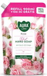 Uzupełniające mydło w płynie BISPOL Aura AHS-002-001 (Róża) 1000ml