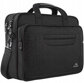 Torba na Laptopa 17,3" Matein 1172 Wodoodporna Biznesowa Czarna