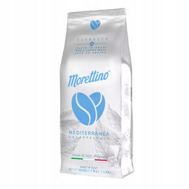 Kawa ziarnista bezkofeinowa Morettino Mediterranea Decaffeinato 1kg