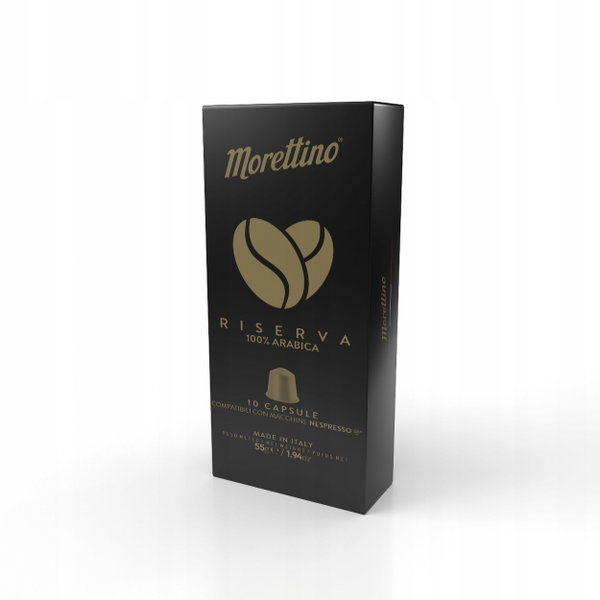 Kapsułki do Nespresso 10szt. kawa Morettino Riserva 100% Arabica