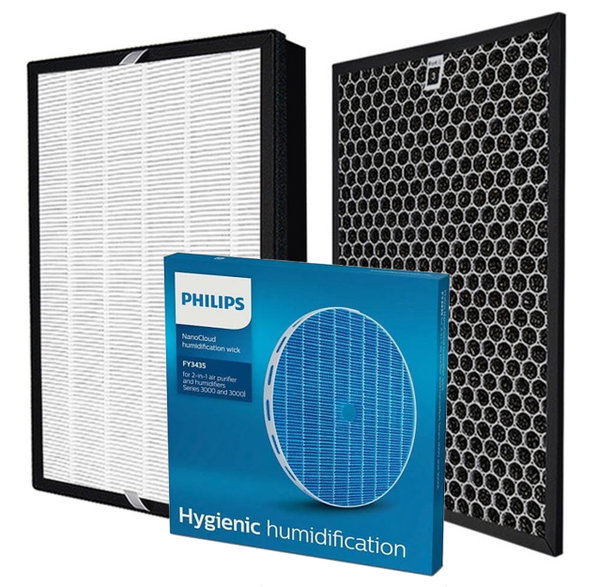 Zestaw filtrów do oczyszczacza Philips AC3829 FY2420 FY2422 FY3435