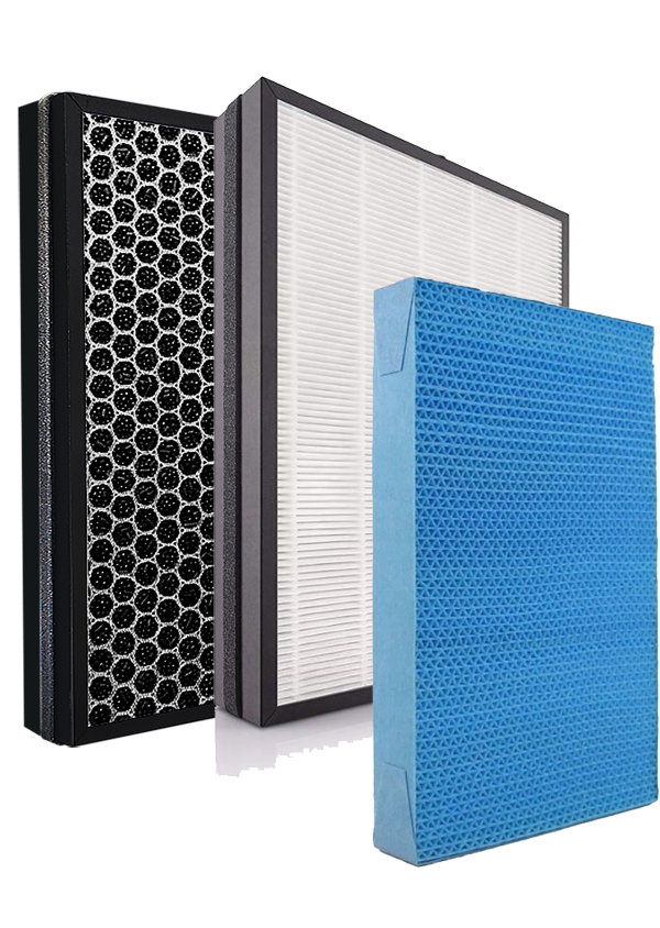 Zestaw HEPA/węglowy AC4158 i AC4155 nawilżacz do Philips AC4080