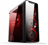 Obudowa EMPIRE GAMING Warmachine Midi Tower czarny RGB