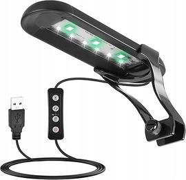 MiOYOOW Lampa do akwarium, klips z 14 trybami oświetlenia