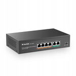 4-PORTOWY PRZEŁĄCZNIK PoE z 2 PORTAMI ETHERNET MokerLink