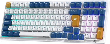 KLAWIATURA MECHANICZNA RK98 HOTSWAP 2.4G, BT, układ QWERTZ ISO
