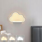 Goeco Lampa ścienna LED, akrylowa w kształcie chmury