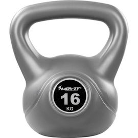 Kettlebelle Movit 16 kg szary