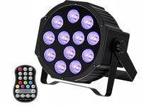 Lampa sceniczna LED ZonQoonz na akumulator + pilot