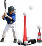 BASEBALL SPORT SET ZESTAW DO NAUKI GRY DLA DZIECI WYRZUTNIA PIŁEK 3-12 LAT