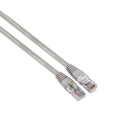 Patchcord U/UTP 5e Hama RJ45 / RJ45 1,5 m szary
