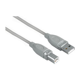 Hama USB Connection Cable 5 m USB A USB B Szary