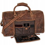 Torba Podróżna Skóra Naturalna Vintage Premium Męska Hand Made