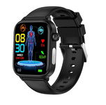 SMARTWATCH KARDIOWATCH POMIAR EKG CIŚNIENIE ROZMOWY, HRV czarny