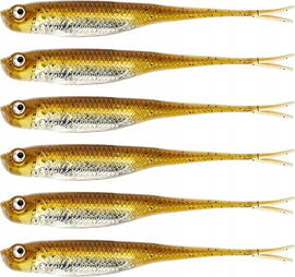 PRZYNĘTY GUMOWE na sandacze szczupaki pstrągi skuteczna QualyQualy 6 szt.