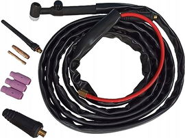 UCHWYT SPAWALNICZY PRZEWÓD TIG WP17V 10-25 4 M ZAWOREK