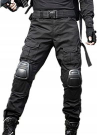 Spodnie JOYASUS paintball XL poliester Uniwersalne spodnie z nakolannikami