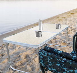 Stół 120 metal prostokątny 120 x 58 x 69 cm