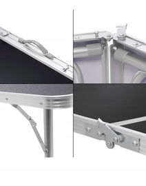 Stół 120 metal prostokątny 120 x 58 x 54 cm