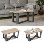 Stolik kawowy Vicco Arne prostokątny 90 x 50 x 42,3cm dąb naturalny