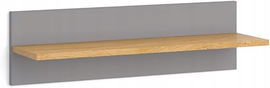 Półka ścienna VitaliSpa Malia, szara, 70 x 20 cm ukryty montaż