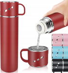 Termos ze stali nierdzewnej, 550 ml, szczelny, z kubkiem, nie zawiera BPA