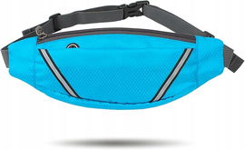 SASZETKA NA TELEFON PAS PASEK do biegania KLUCZE torba nerka niebieska