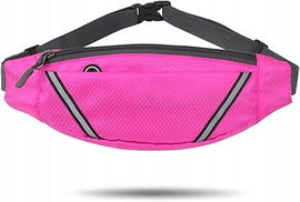 SASZETKA NA TELEFON PAS PASEK do biegania KLUCZE torba nerka spacery róż