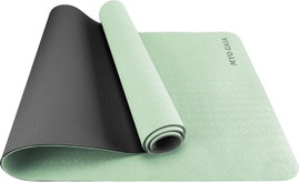 Mata gimnastyczna do ćwiczeń MYO GAIA 183 cm x 61 cm x 0,6 cm Joga Pilates