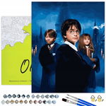 MALOWANIE PO NUMERACH Harry Potter Obrazy Do Malowania Z RAMĄ 40x50 cm