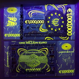 Banknot kolekcjonerski milion 1 000 000 EURO UV blikshop prezent