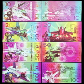 Zestaw 4 Banknotów Kolekcjonerskich Fighter Jets UNC  blikshop xshop