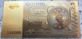 Banknot kolekcjonerski milion EURO blikshop-pl