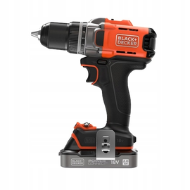 Wkrętarka Black+Decker zasilanie akumulatorowe 18 V BCD382D1XC