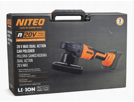 Polerka Samochodowa Dual ACTION 20 V MAX bez akumulatora Walizka NITEO