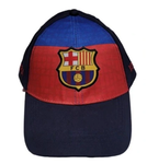 Czapka z daszkiem FC Barcelona granatowo-czerwona