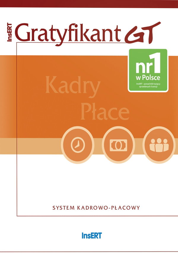 InsERT Gratyfikant GT system kadrowo płacowy dla firm biur rachunkowych